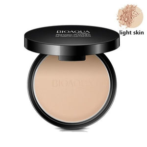 Matte Pressed Powder Makeup Concealer Oil-control Face Setting Foundation Powder