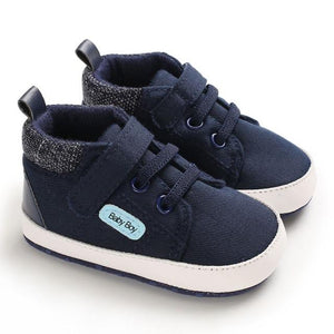 Baby Shoes Classic Canvas Baby Boy Shoes Spring Cotton Straps Stitching Shoes