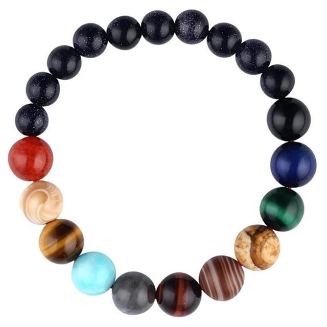 Natural Crystal Stone Beads Bracelet