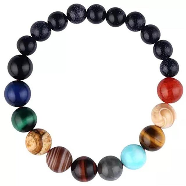 Natural Crystal Stone Beads Bracelet