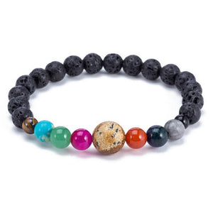 Natural Crystal Stone Beads Bracelet