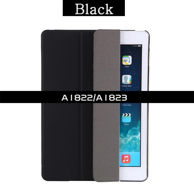 Ultra-thin Magnetic Case for iPad 9.7 2017 2018 New A1822/A1893 Smart PU Leather Funda Cover Auto Sleep/Wake 6th generation Case