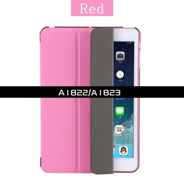 Ultra-thin Magnetic Case for iPad 9.7 2017 2018 New A1822/A1893 Smart PU Leather Funda Cover Auto Sleep/Wake 6th generation Case