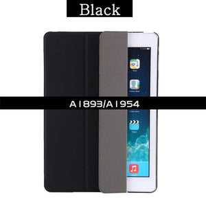 Ultra-thin Magnetic Case for iPad 9.7 2017 2018 New A1822/A1893 Smart PU Leather Funda Cover Auto Sleep/Wake 6th generation Case