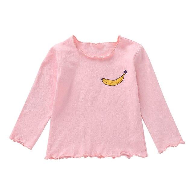 Baby Girl Thicken T-shirt Children Long Sleeve T-Shirts