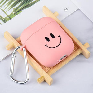 Fashion Cute Heart Couples Case For Airpods Case Hard PC Wireless Bluetooth Earphone Case Cover For Air Pods Earphone Accessorie