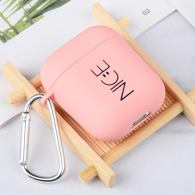 Fashion Cute Heart Couples Case For Airpods Case Hard PC Wireless Bluetooth Earphone Case Cover For Air Pods Earphone Accessorie