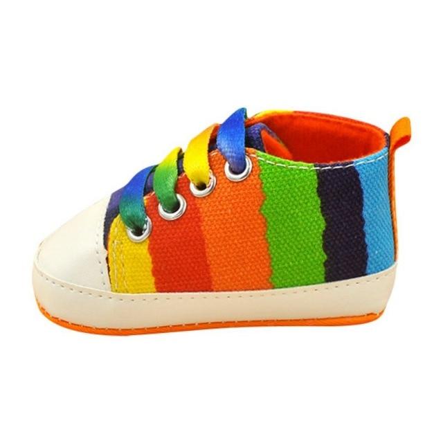 New Canvas Classic Sports Sneakers Newborn Baby Boys Girls First Walkers Shoes