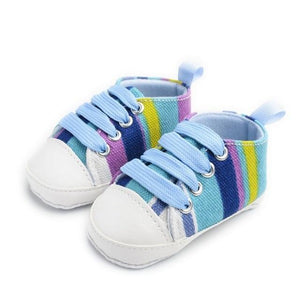 New Canvas Classic Sports Sneakers Newborn Baby Boys Girls First Walkers Shoes