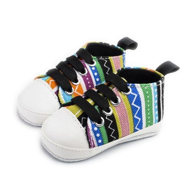 New Canvas Classic Sports Sneakers Newborn Baby Boys Girls First Walkers Shoes