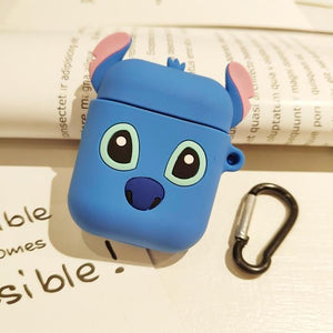 Cute Cartoon Superheros Bluetooth Earphone Case Protective Cover Skin Accessories for Airpods Cases Charging Box with Hooks