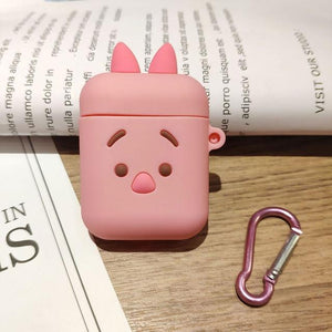 Cute Cartoon Superheros Bluetooth Earphone Case Protective Cover Skin Accessories for Airpods Cases Charging Box with Hooks