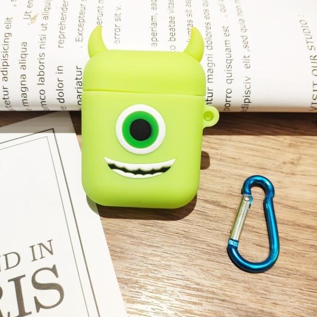 Cute Cartoon Superheros Bluetooth Earphone Case Protective Cover Skin Accessories for Airpods Cases Charging Box with Hooks