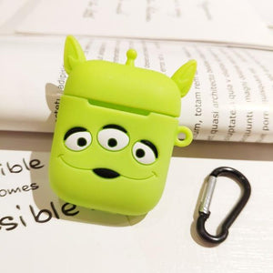 Cute Cartoon Superheros Bluetooth Earphone Case Protective Cover Skin Accessories for Airpods Cases Charging Box with Hooks