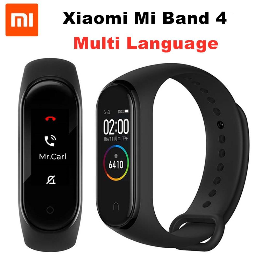 Xiaomi Mi Band 4 NFC Smart Band 0.95 inch AMOLED 120X240 Full Color Screen Bluetooth 5.0 Wristband 50m Waterproof Smart Bracelet