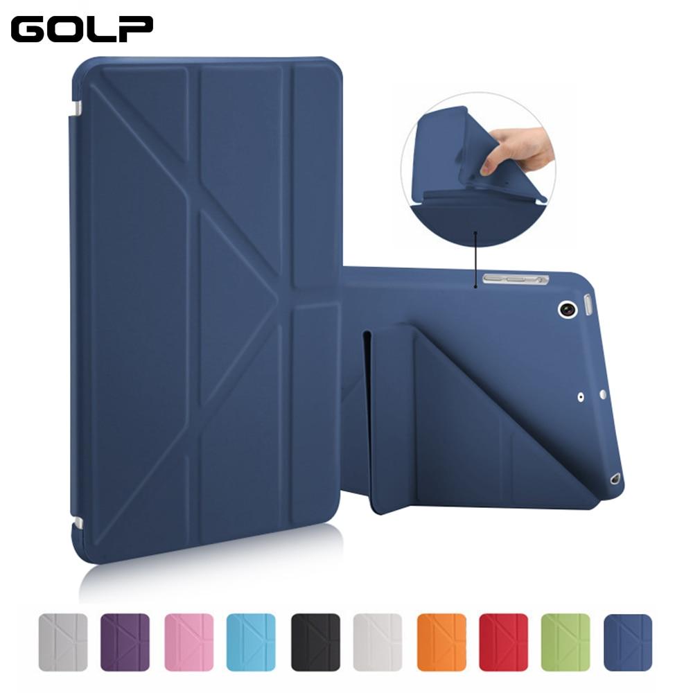 Case for iPad Mini 2 / Mini 3 / Mini 1 Case PU Leather Ultra Slim+ Soft TPU Back Smart Cover for ipad Mini Case