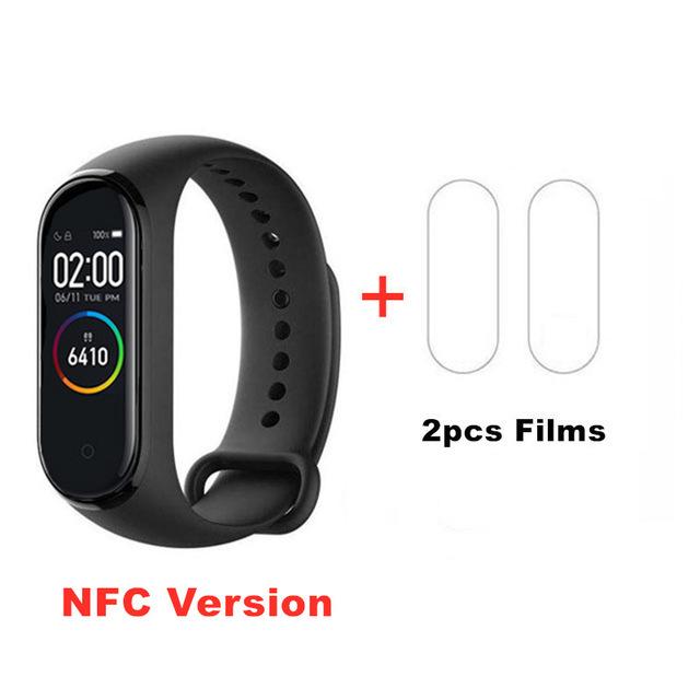 Xiaomi Mi Band 4 NFC Smart Band 0.95 inch AMOLED 120X240 Full Color Screen Bluetooth 5.0 Wristband 50m Waterproof Smart Bracelet