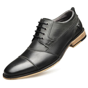 Oxfords Men Genuine Leather Dress Shoes