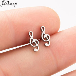 Jisensp Stainless Steel Ballet Earrings for Women Mickey Earing