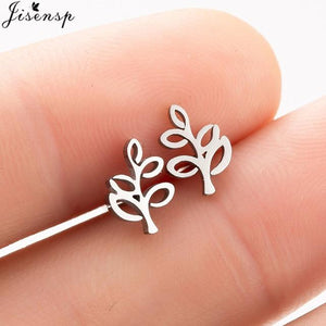 Jisensp Stainless Steel Ballet Earrings for Women Mickey Earing