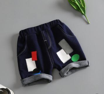 5/10 Length Kids Pants 2019 Children's Denim Shorts