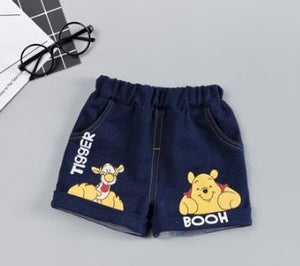 5/10 Length Kids Pants 2019 Children's Denim Shorts