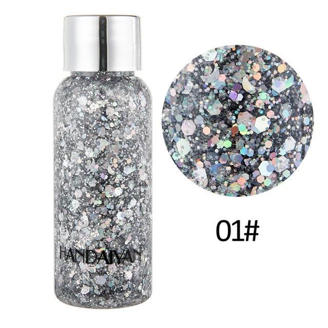 Eyes Makeup Shimmer Glitter Gel Sequins Decoration Eye Face Lip Body Eyeshadow Party Festival Make Up Shining Sequins Cosmetic