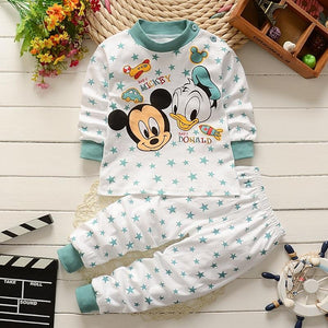 0-2year baby clothes set Winter cotton Newborn Baby boys girls Clothes 2PCS