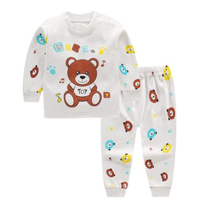 0-2year baby clothes set Winter cotton Newborn Baby boys girls Clothes 2PCS