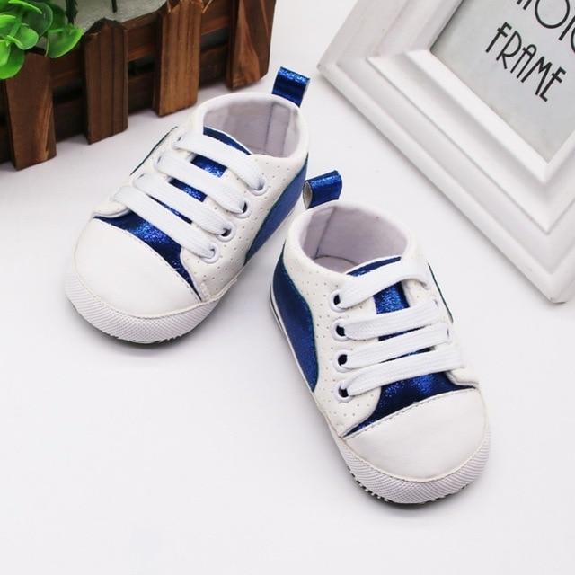 New Canvas Classic Sports Sneakers Newborn Baby Boys Girls First Walkers Shoes