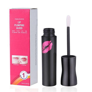 4ml Collagen Lip Plumping Gloss Moisturizer Lip Care Essence Anti Aging Anti-Wrinkle Gel Lip Plumper Liquid Serum