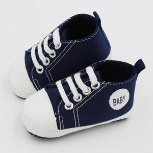 New Canvas Classic Sports Sneakers Newborn Baby Boys Girls First Walkers Shoes