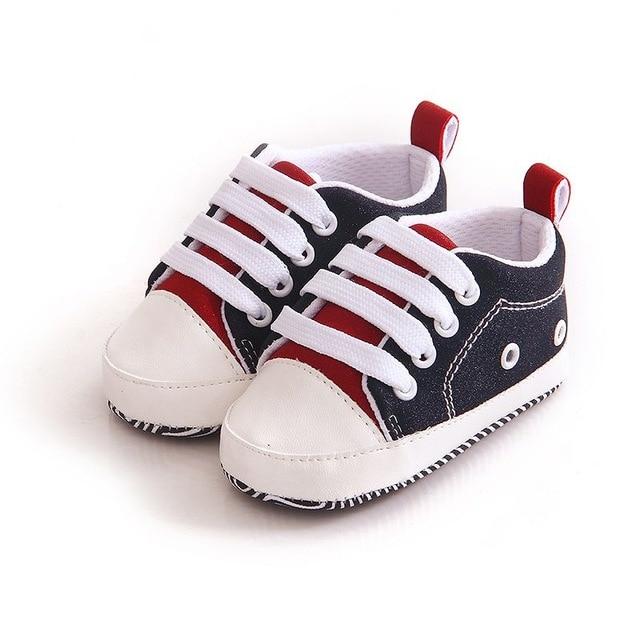 New Canvas Classic Sports Sneakers Newborn Baby Boys Girls First Walkers Shoes