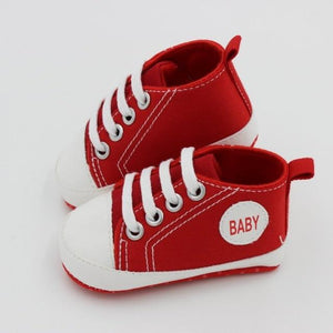 New Canvas Classic Sports Sneakers Newborn Baby Boys Girls First Walkers Shoes