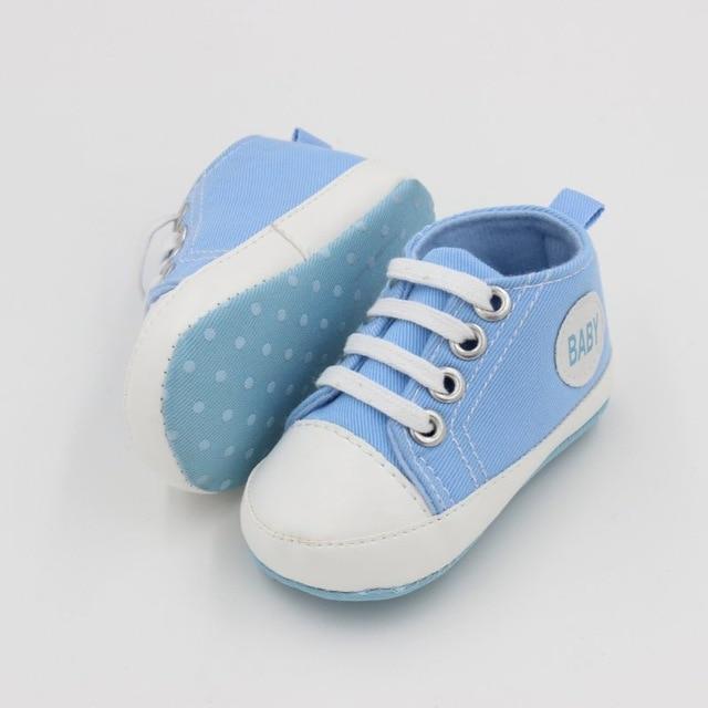 New Canvas Classic Sports Sneakers Newborn Baby Boys Girls First Walkers Shoes