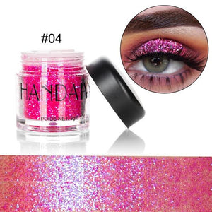 Professional Makeup Women 10 Colors Glitter Eyeshadow Powder Diamond Lips Loose Eyes Highly Pigment Shimmering Metallic Cosmetic