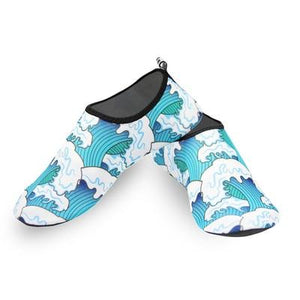 Men Women Water Shoes Swimming Socks Printing Color Summer Aqua Beach Sneakers