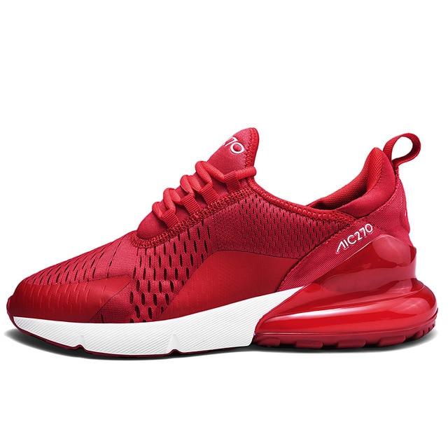 Jogging Sneakers for Men Women Air Sole Breathable Mesh Lace-up