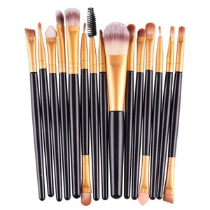 18/15pcs Makeup Set Profesional Foundation Blusher Brushes