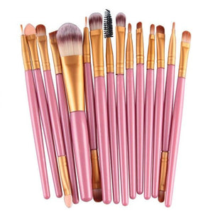 18/15pcs Makeup Set Profesional Foundation Blusher Brushes