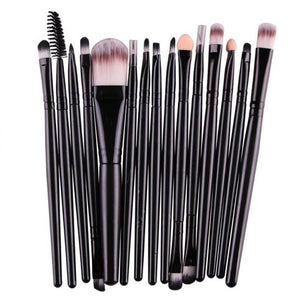 18/15pcs Makeup Set Profesional Foundation Blusher Brushes