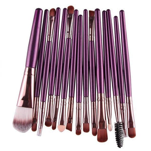 18/15pcs Makeup Set Profesional Foundation Blusher Brushes