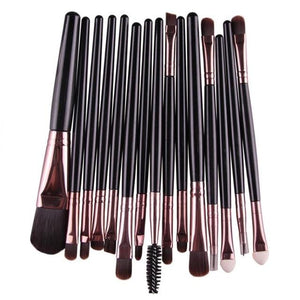 18/15pcs Makeup Set Profesional Foundation Blusher Brushes