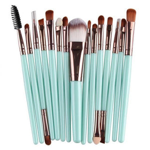 18/15pcs Makeup Set Profesional Foundation Blusher Brushes