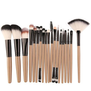 18/15pcs Makeup Set Profesional Foundation Blusher Brushes