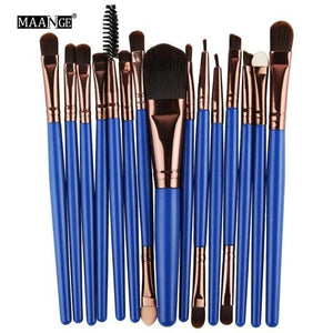 18/15pcs Makeup Set Profesional Foundation Blusher Brushes