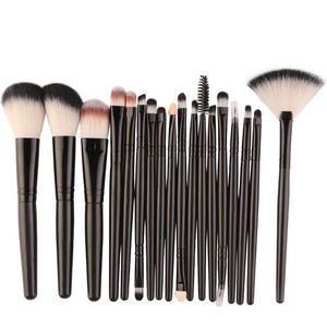 18/15pcs Makeup Set Profesional Foundation Blusher Brushes