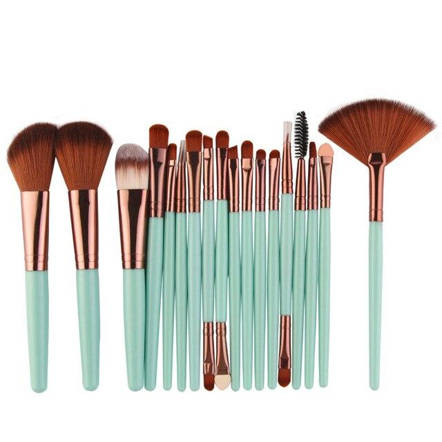 18/15pcs Makeup Set Profesional Foundation Blusher Brushes