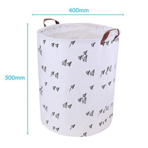 Foldable Laundry Basket Clothes Storage Bag Dirty Laundry Basket Kids Toys Holder Bucket Organizer Home Sundries Storage Barrel