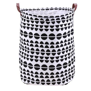 Foldable Laundry Basket Clothes Storage Bag Dirty Laundry Basket Kids Toys Holder Bucket Organizer Home Sundries Storage Barrel